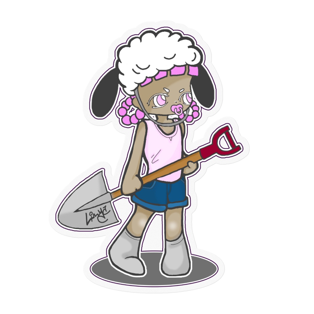 リーヤちゃんステッカー