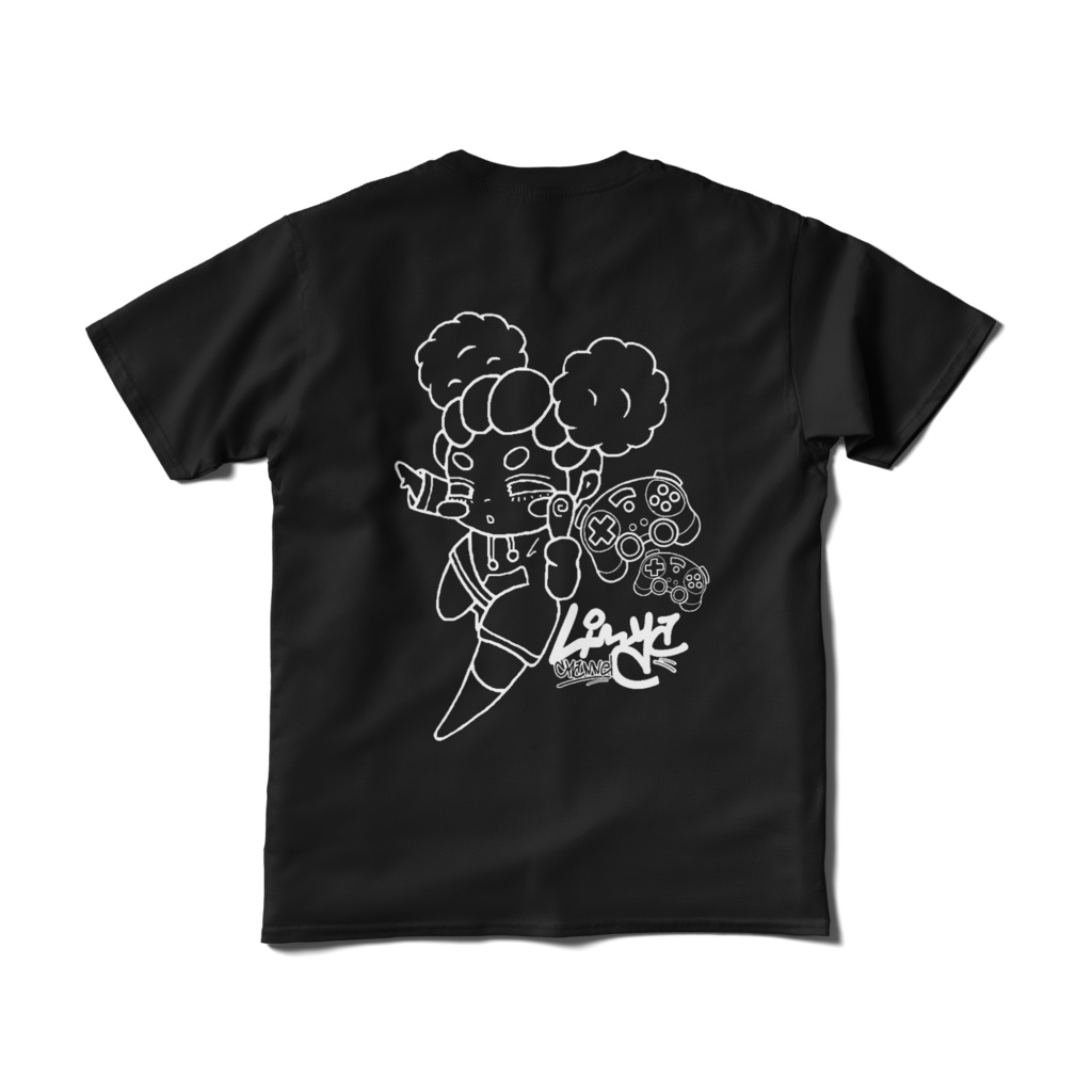 こんリヤ S/S Tee【両面】