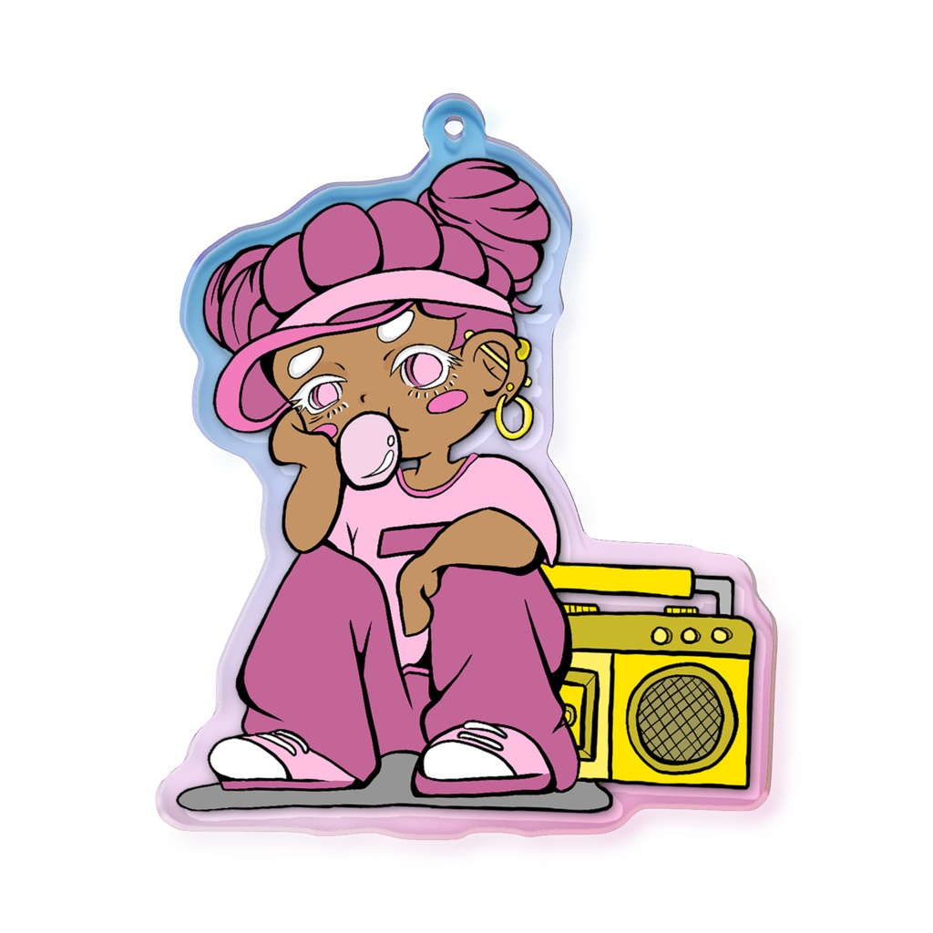 HipHopアクリルキーホルダー