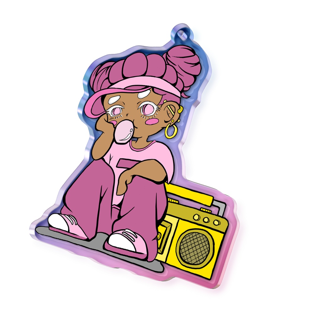 HipHopアクリルキーホルダー