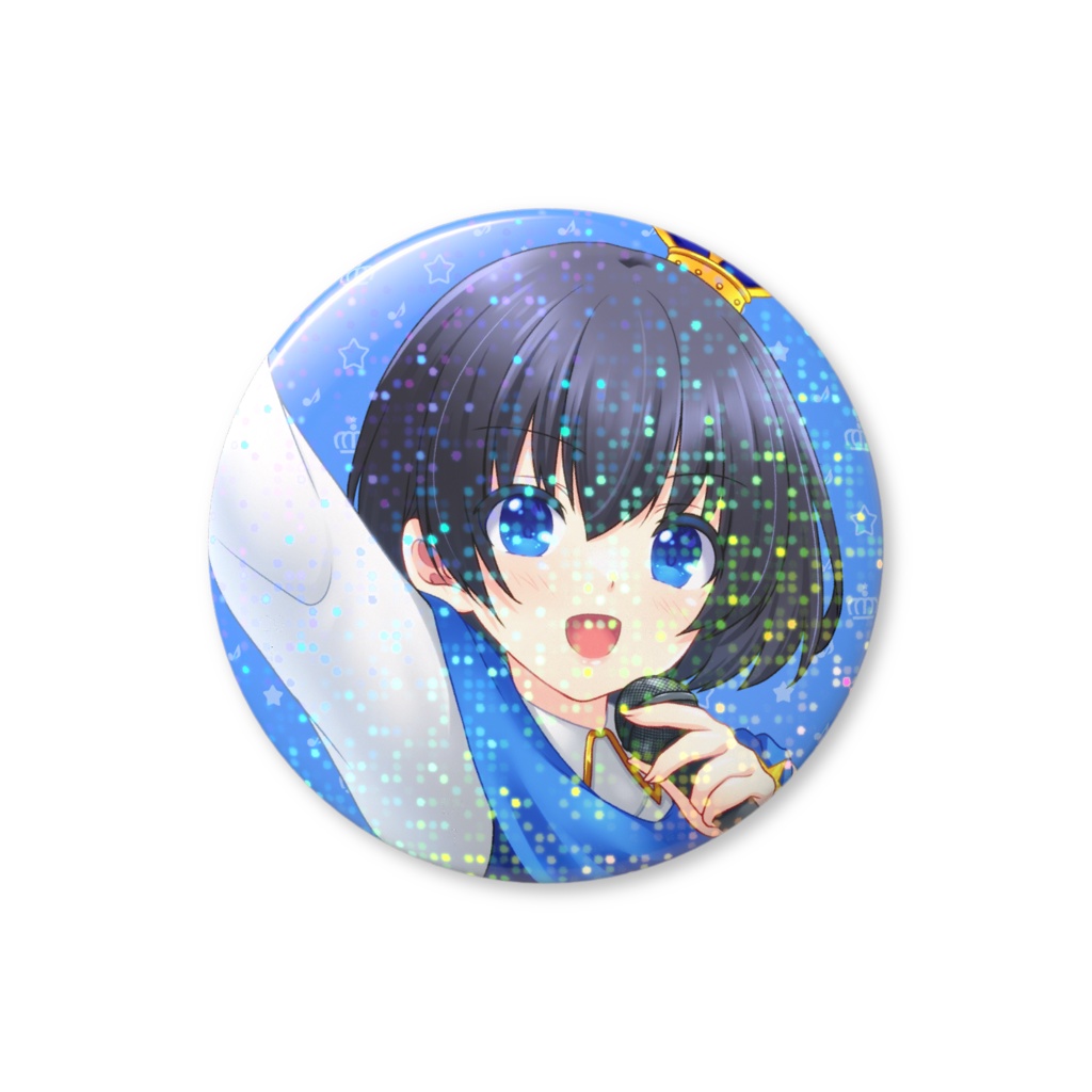 【1周年記念】ホログラム缶バッジ B