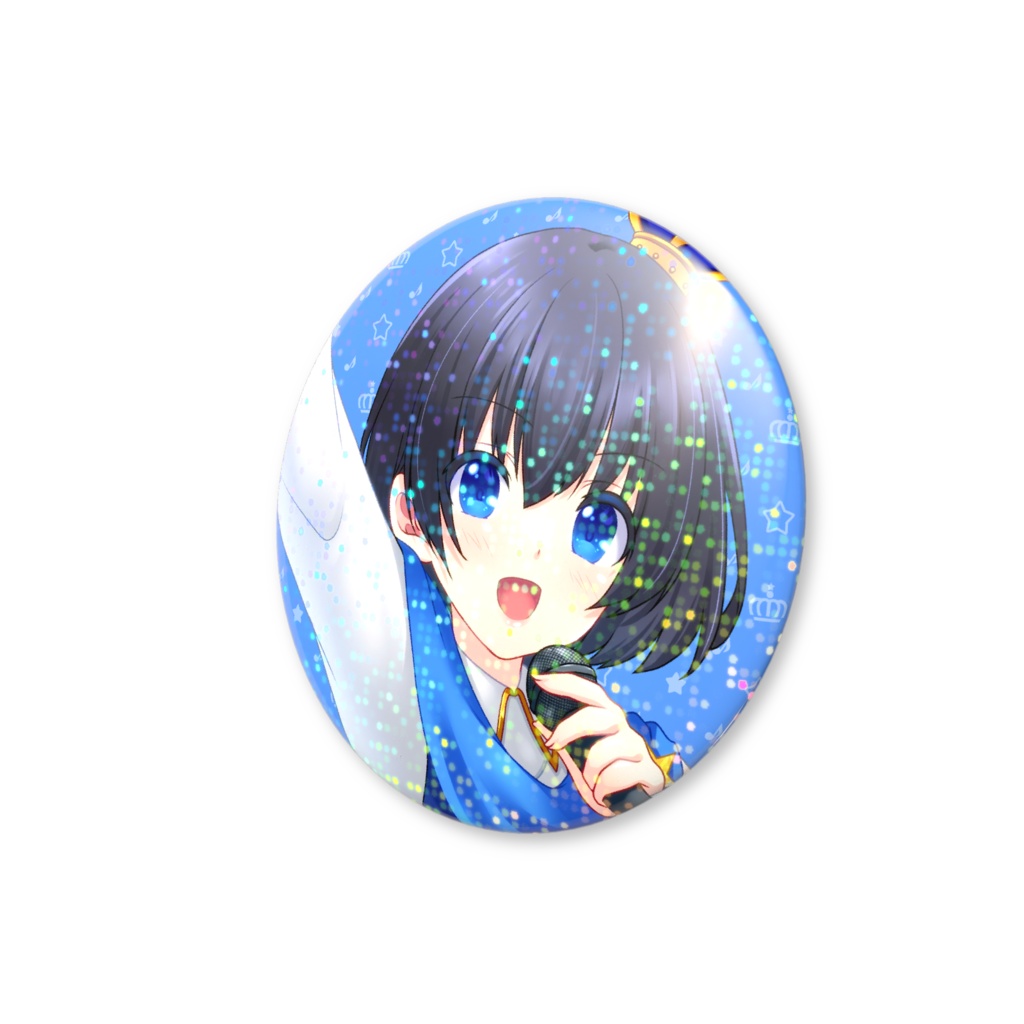 【1周年記念】ホログラム缶バッジ B