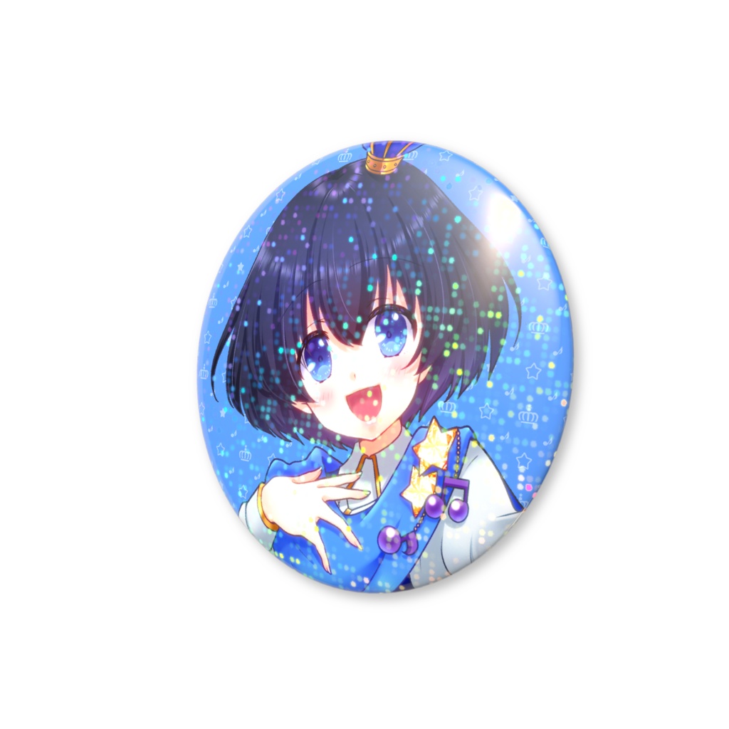 【1周年記念】ホログラム缶バッジ A