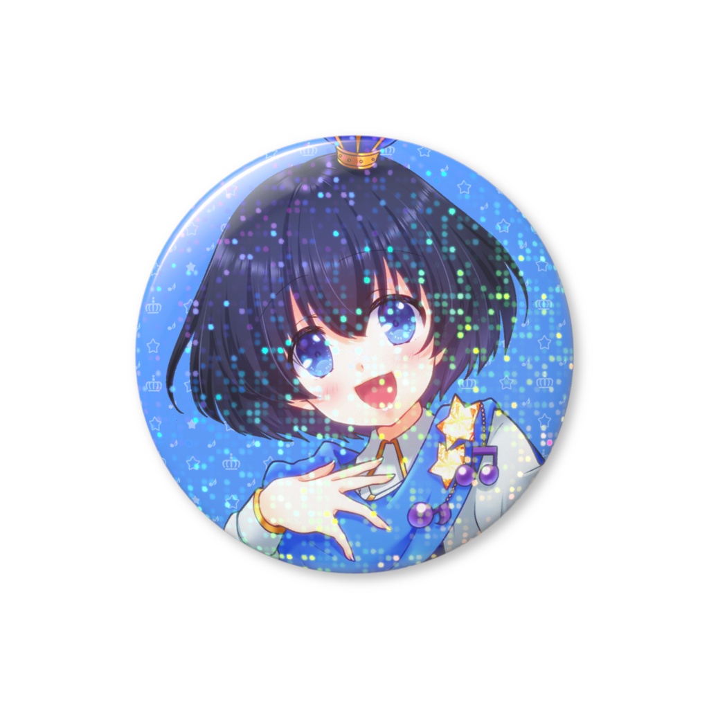 【1周年記念】ホログラム缶バッジ A