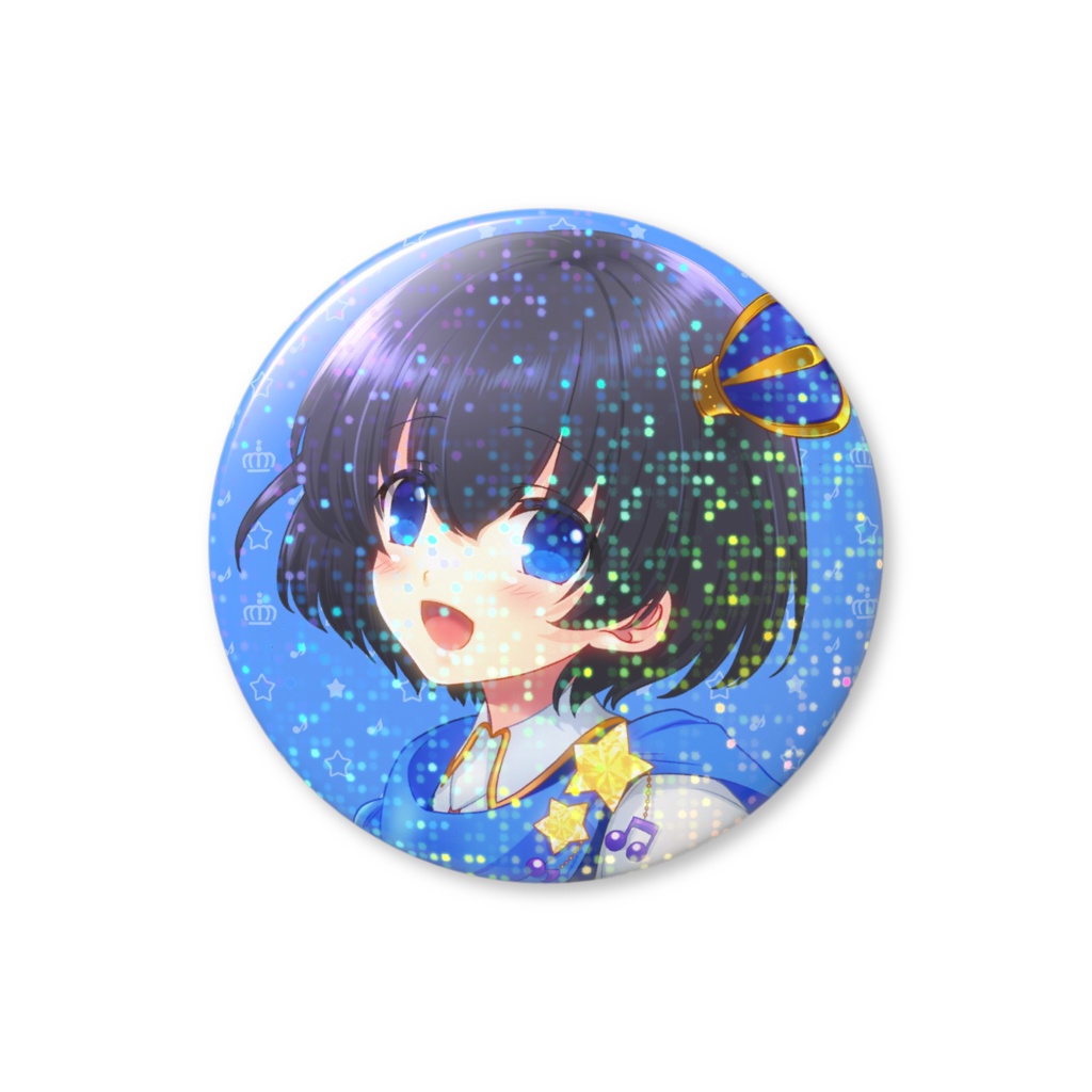 【1周年記念】ホログラム缶バッジ C