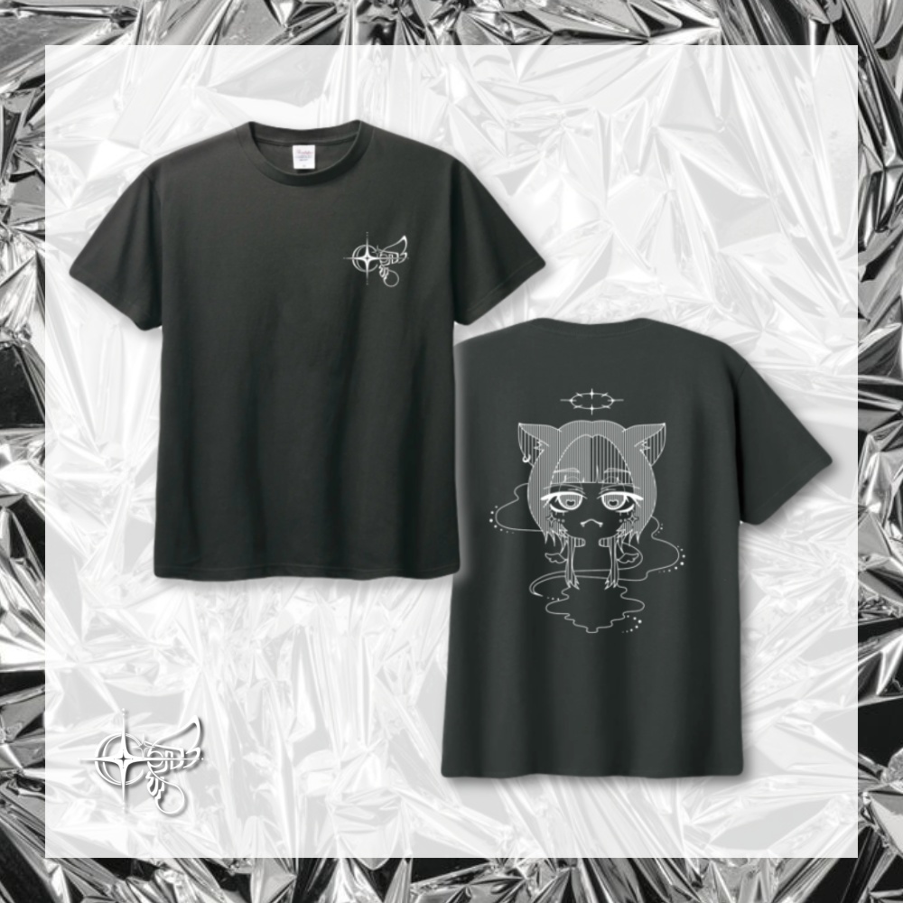 ここのらくがきをTシャツにしたもの