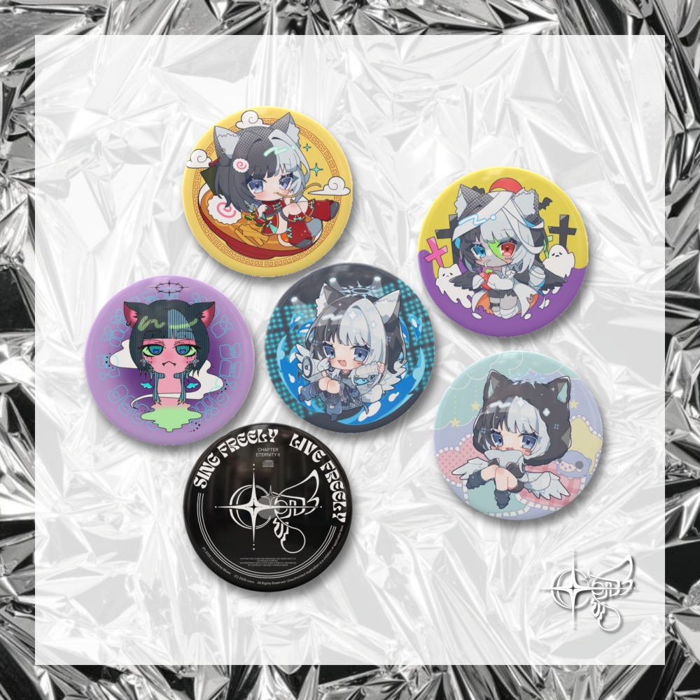 ランダム缶バッジ