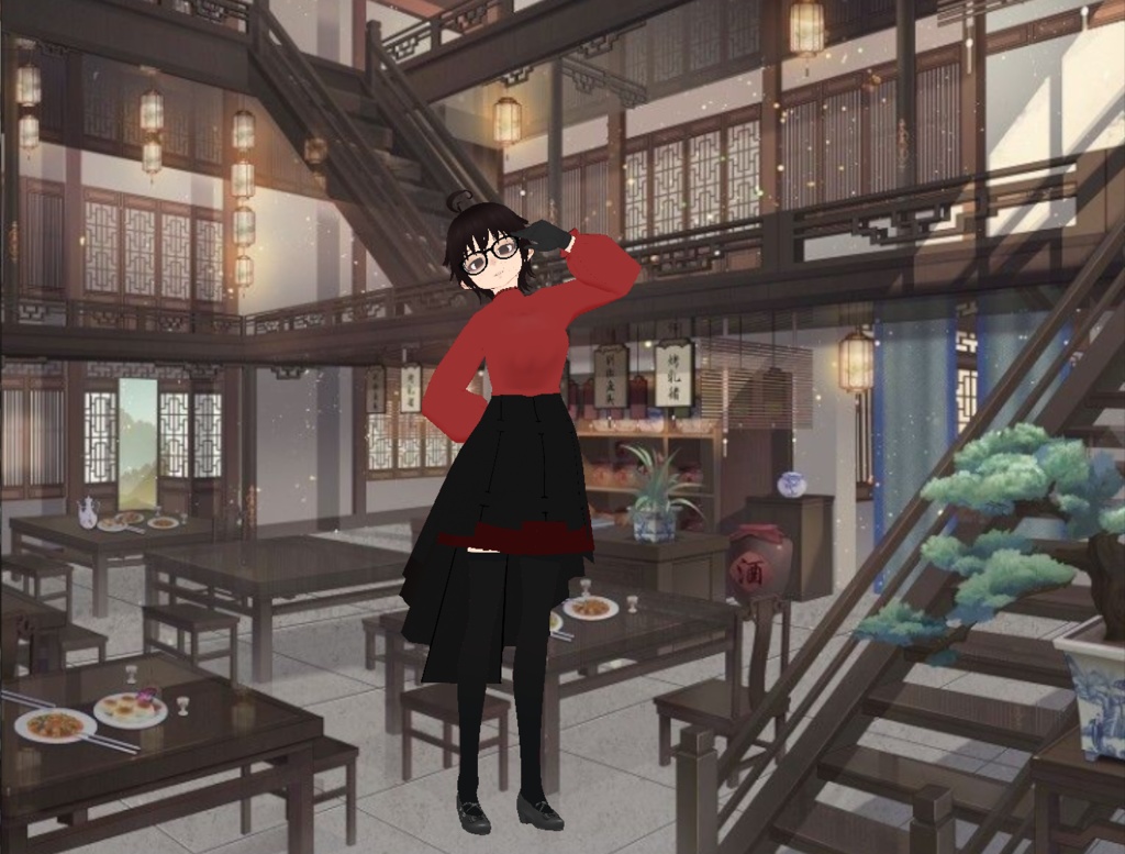 【VRoid】(Dress and Under Skirt) 