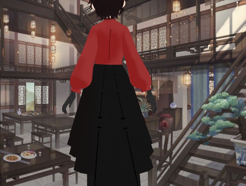 【VRoid】(Dress and Under Skirt)