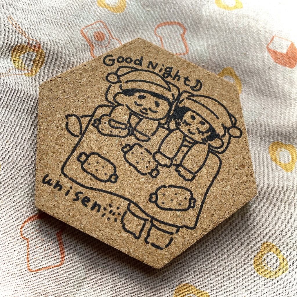 ココマおやすみコースター