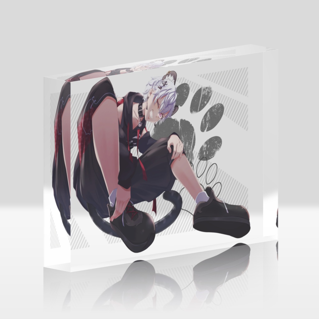 キービジュアルアクリルブロック