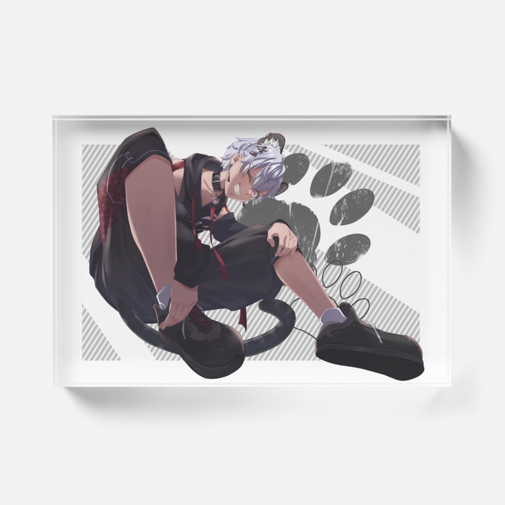 キービジュアルアクリルブロック