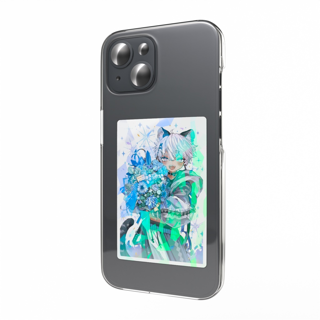 三周年記念イラストステッカー（ホログラム）