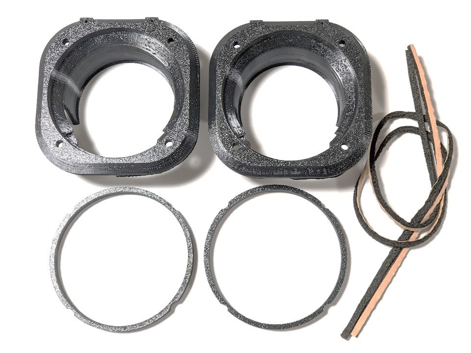 アクティ ストリート用 12cmスピーカー用ブラケット HA3 HA4 HH3 HH4 スピーカーバッフル