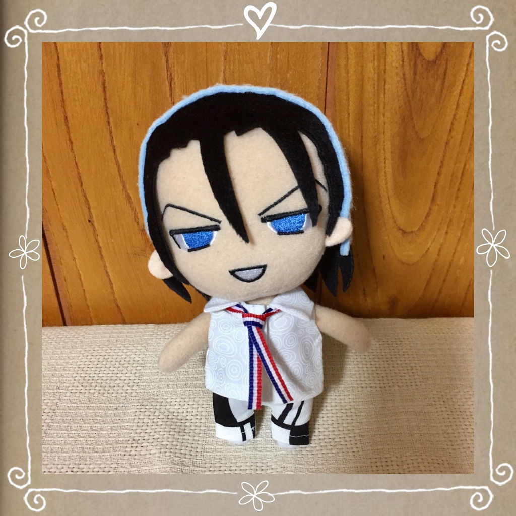 白地紋ブラウスリボンネクタイ&パンツセット