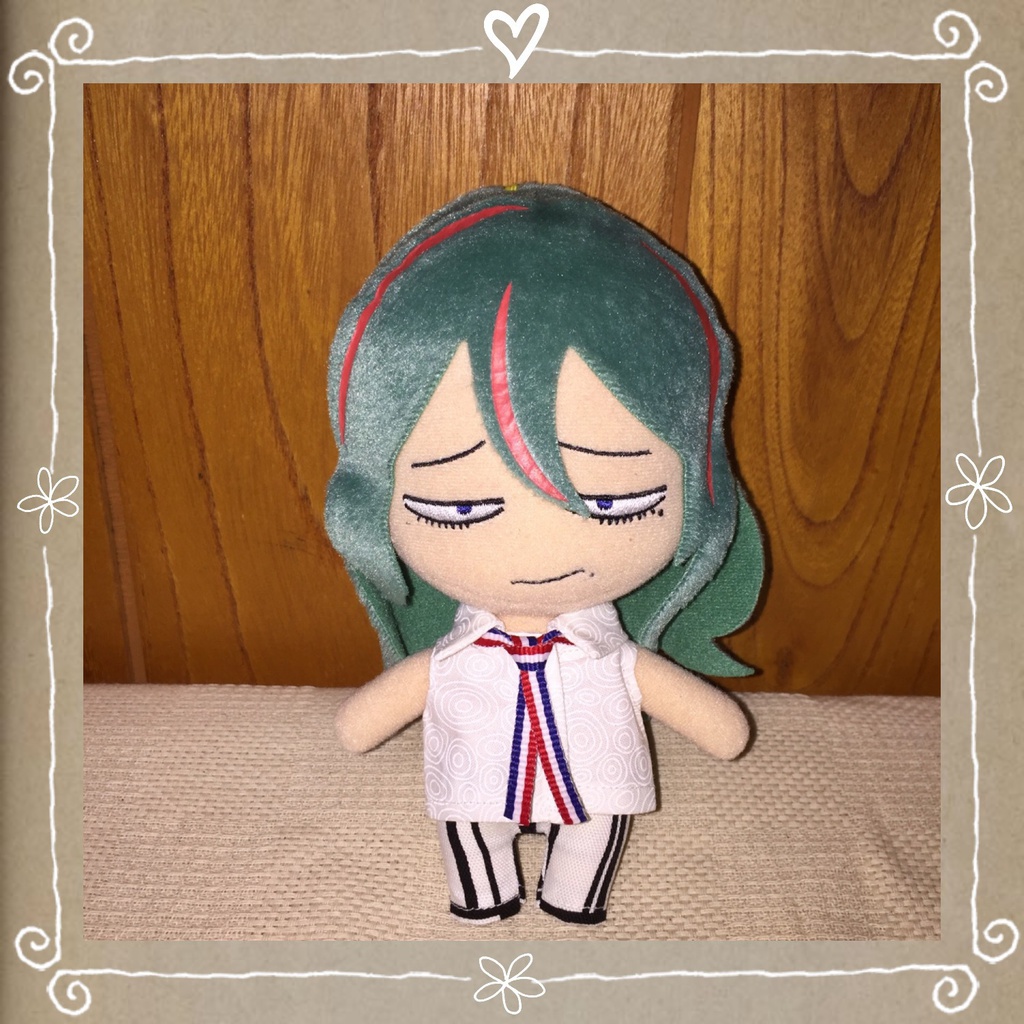 白地紋ブラウスリボンネクタイ&パンツセット