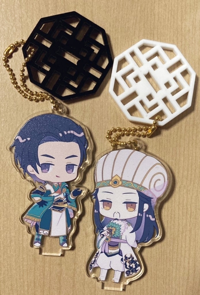 法正(IF衣装)・諸葛亮アクリルスタンドキーホルダー2種セット