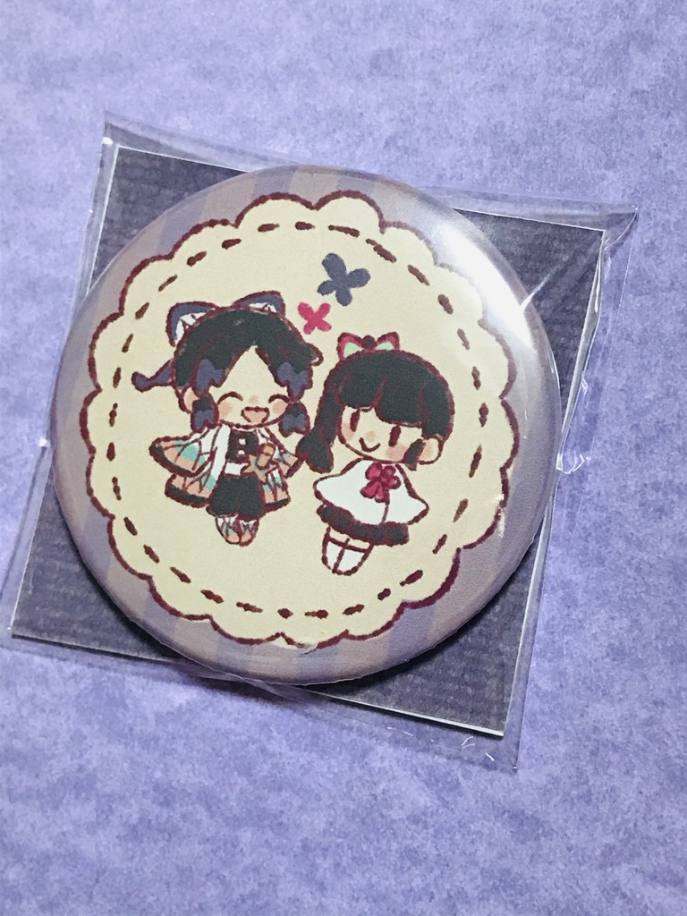 しのカナ 缶バッジ