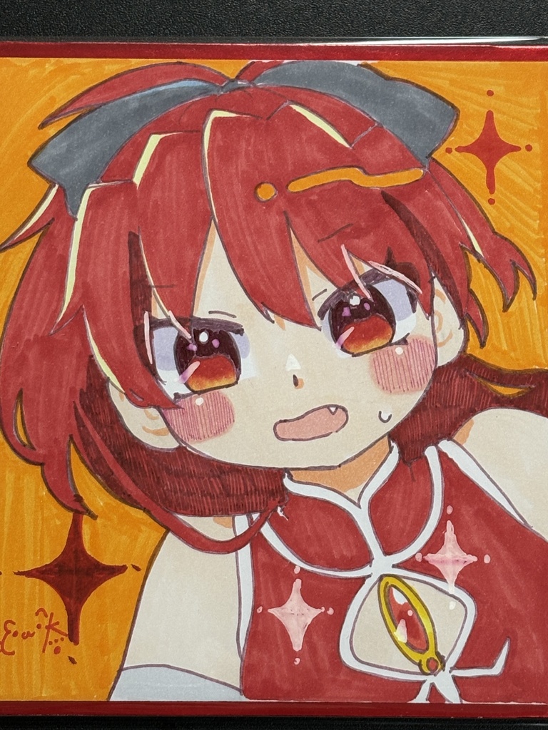 佐倉杏子 色紙