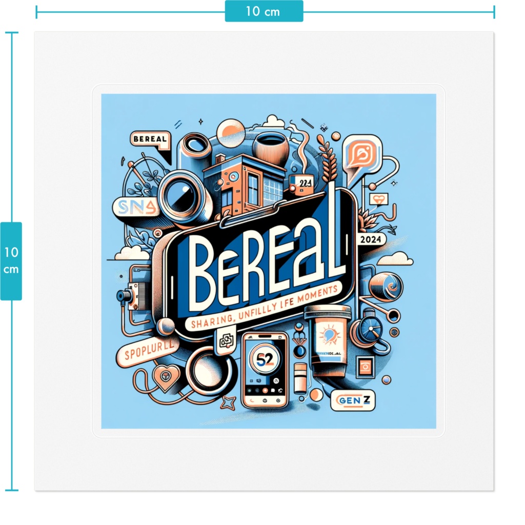 BeRealステッカー