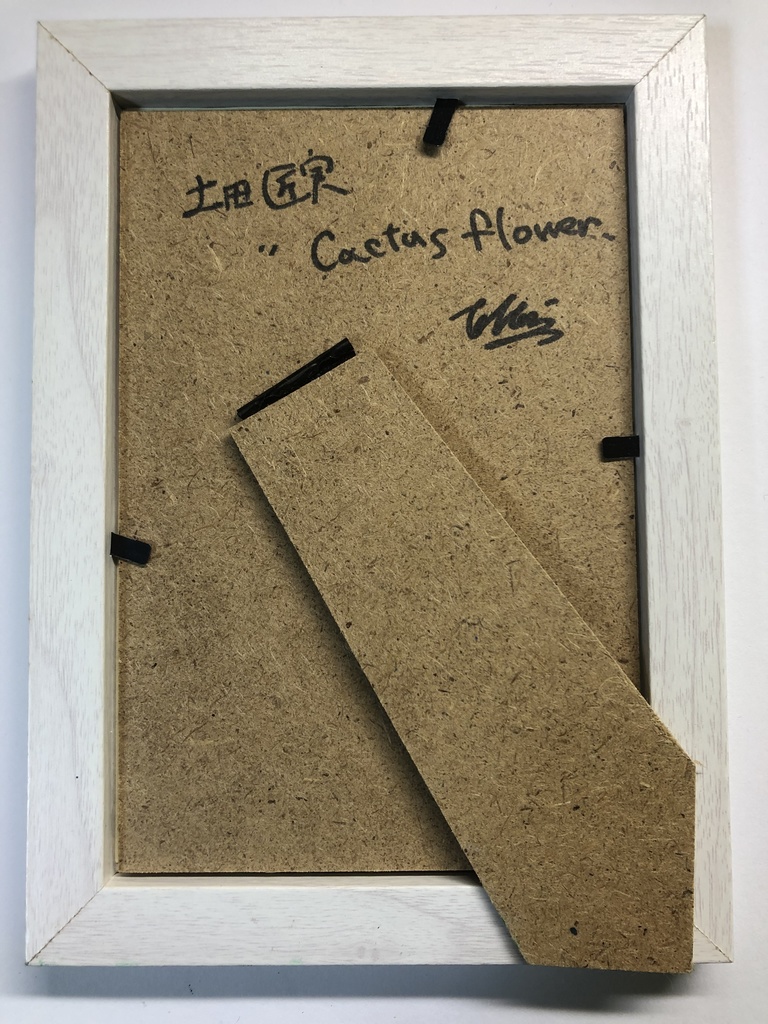 【原画】Cactus Flower ハガキサイズ