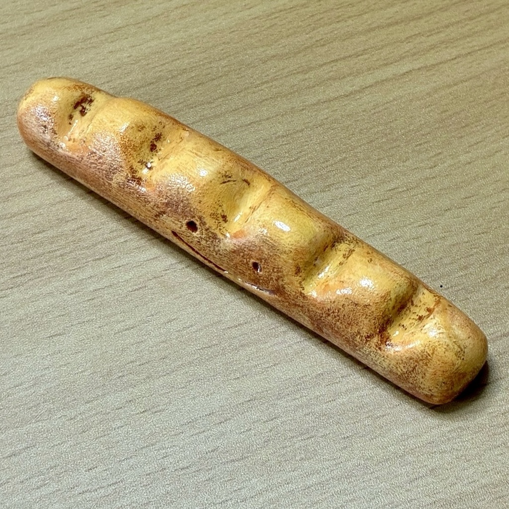 【筆置き】筆おきさん太郎(ブラウン1)