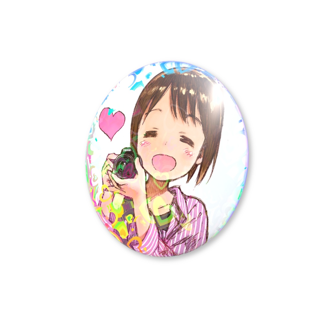 伸恵おねえちゃんホログラム缶バッジ