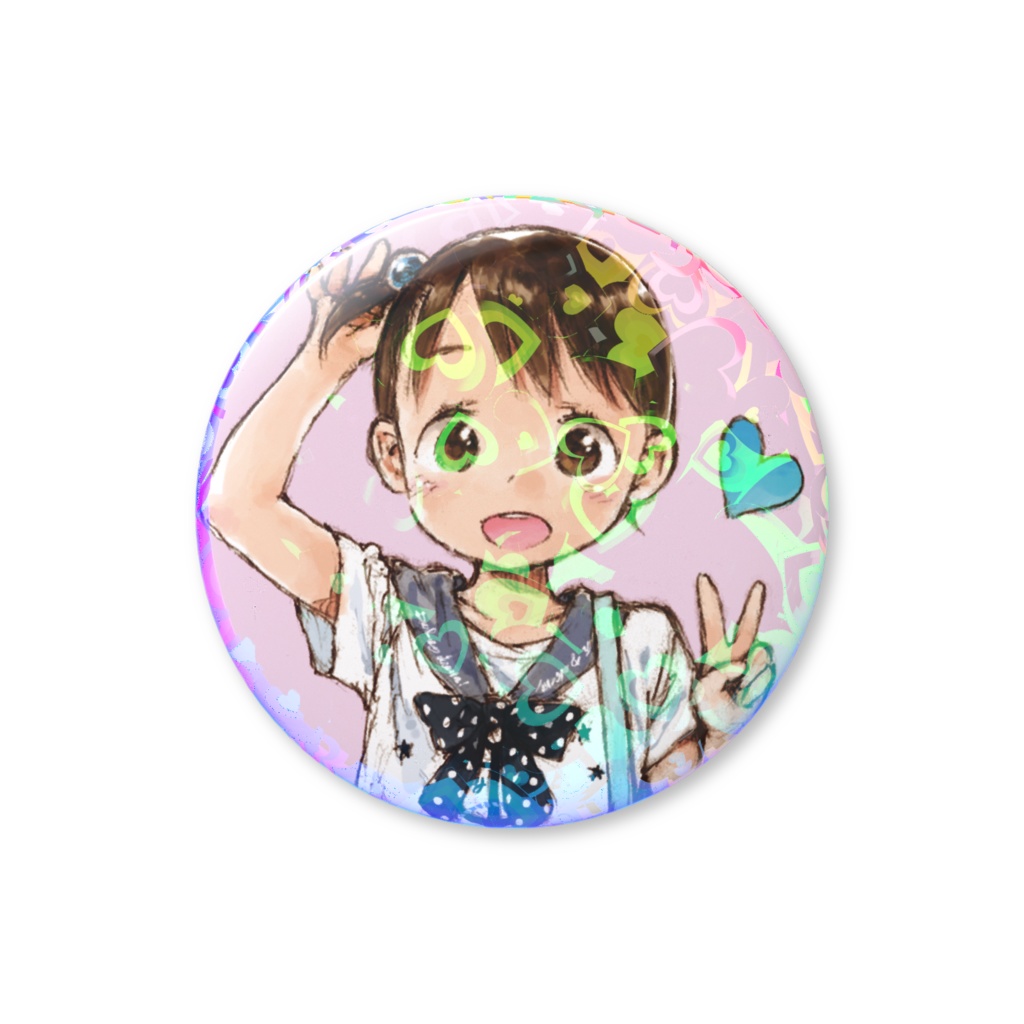 ちぃちゃんホログラム缶バッジ