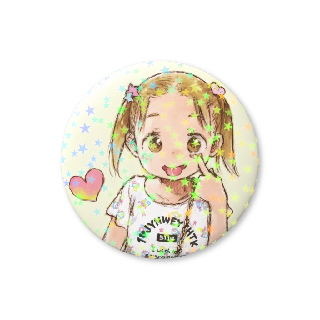 みっちゃんホログラム缶バッジ
