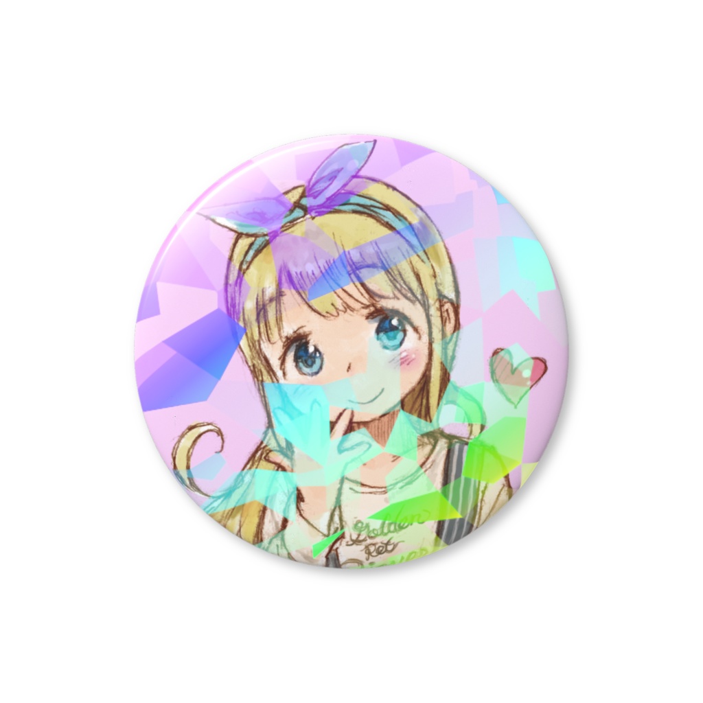 アナちゃんホログラム缶バッジ