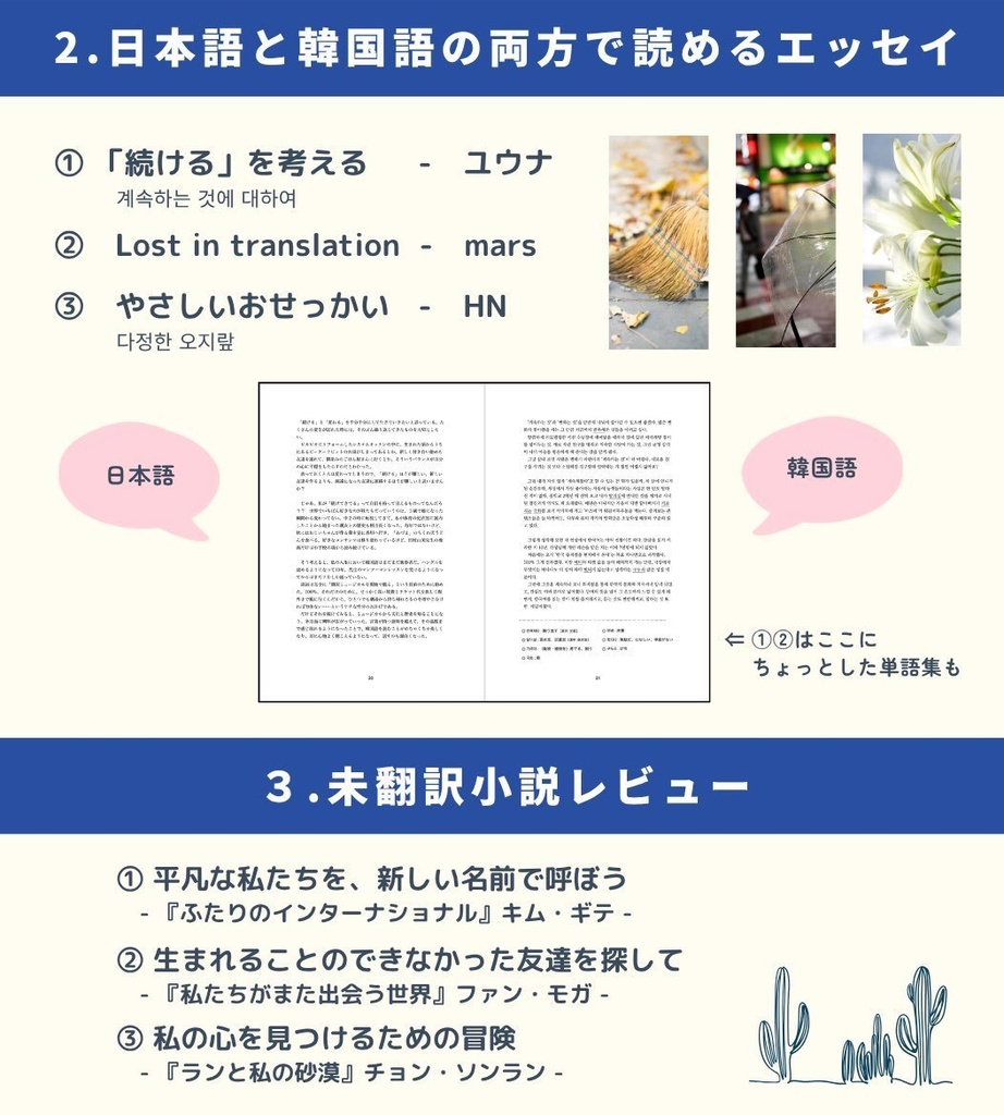 日韓おしゃべりZINE 『マルトコトバ』