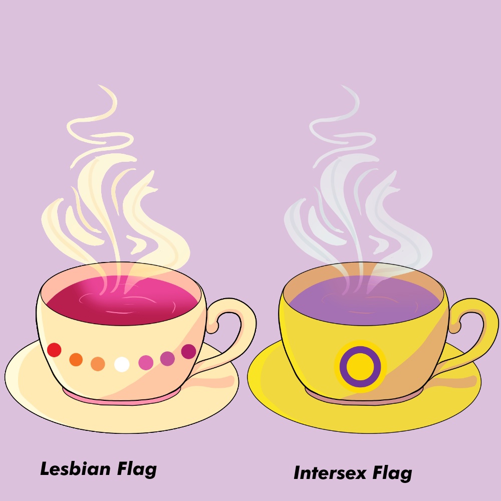 Pride tea cups for Vtubing