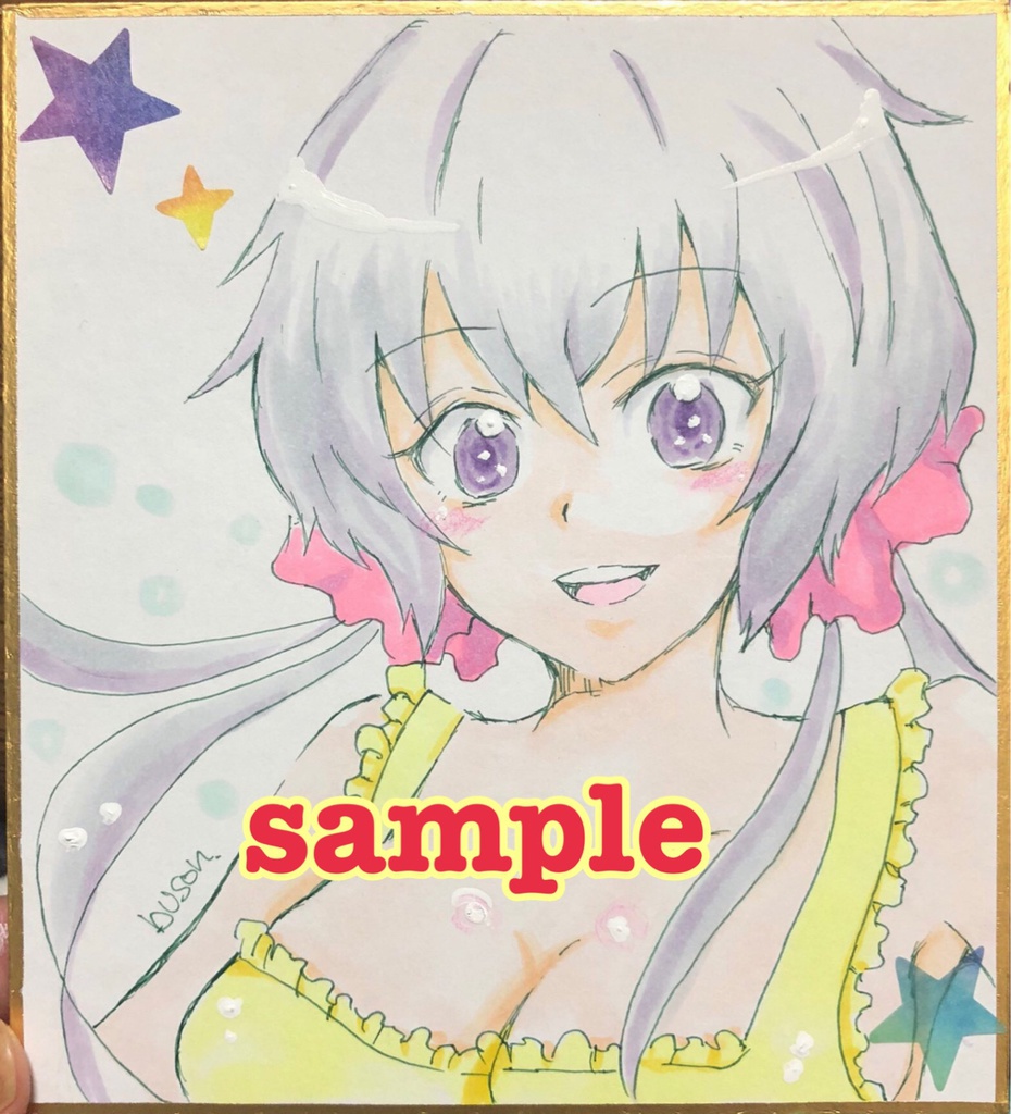 ミニ色紙★雪音クリス