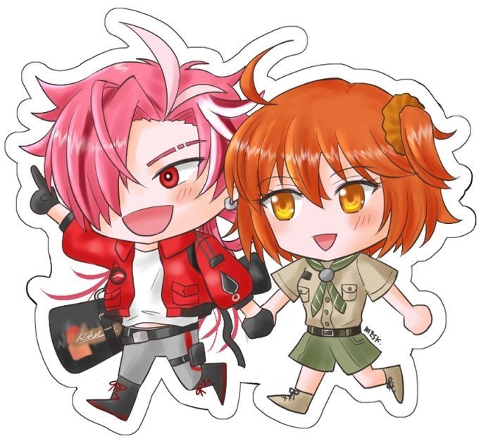 高ぐだ♀トレハンアクリルキーホルダー