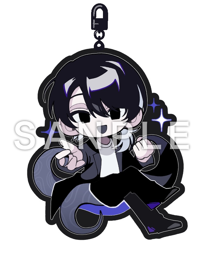 アクリルキーホルダー【粒田】