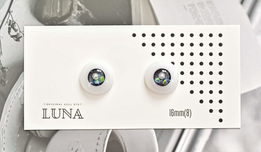 レジンアイ ブラック16mm(8)