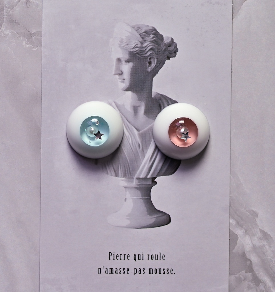 レジンアイ　オッドアイ16mm(8) No.3