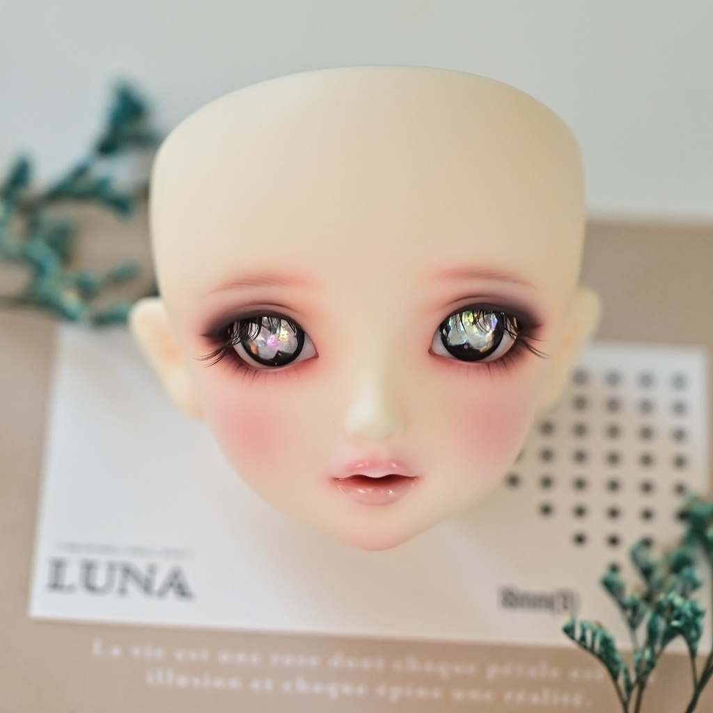 レジンアイ　グリーンバタフライ16mm(8)No.72
