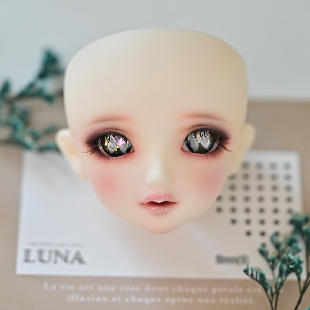 レジンアイ　グリーンバタフライ18mm(9)No.71