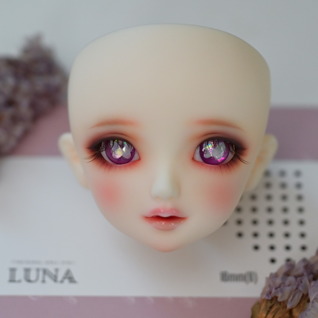 レジンアイ パープルバタフライ16mm(8)No.61