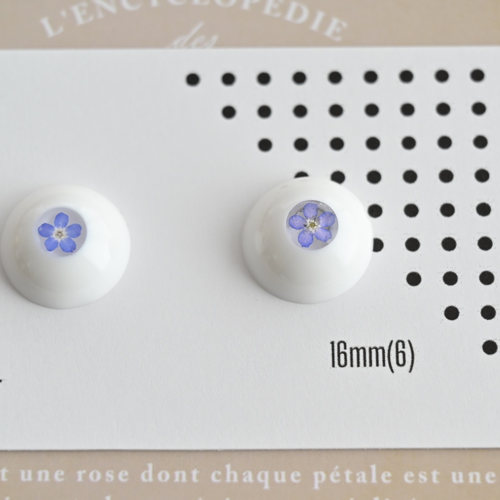 レジンアイ　16mm(6)オシバナ　101