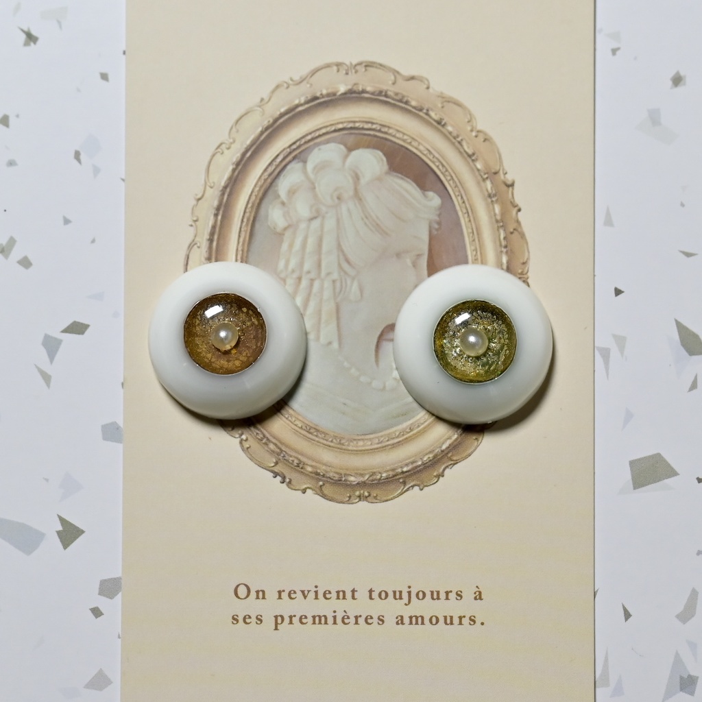 レジンアイ18mm(9) オッドアイ No.128