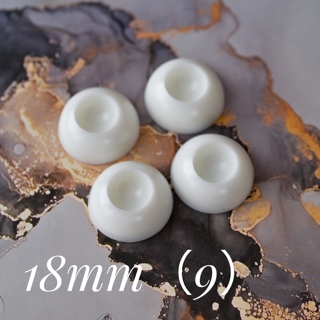 レジンアイ　ドールアイ　土台　18mm(9)
