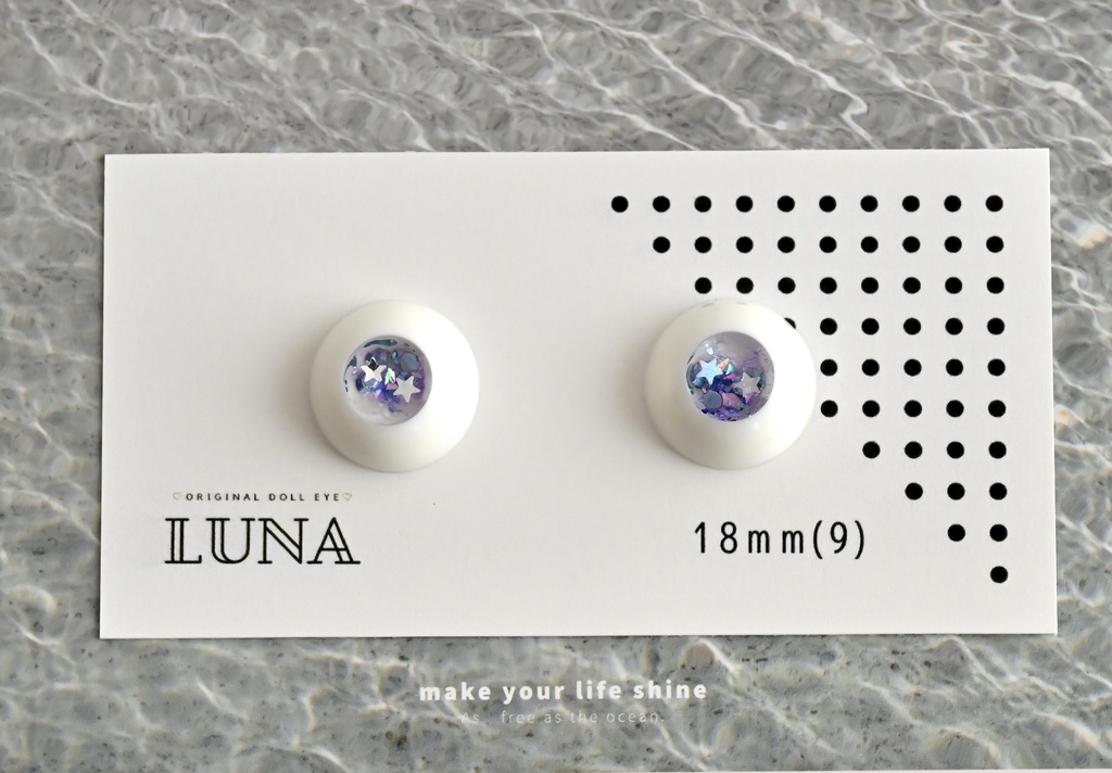 レジンアイ18mm(9)きらきら No.105