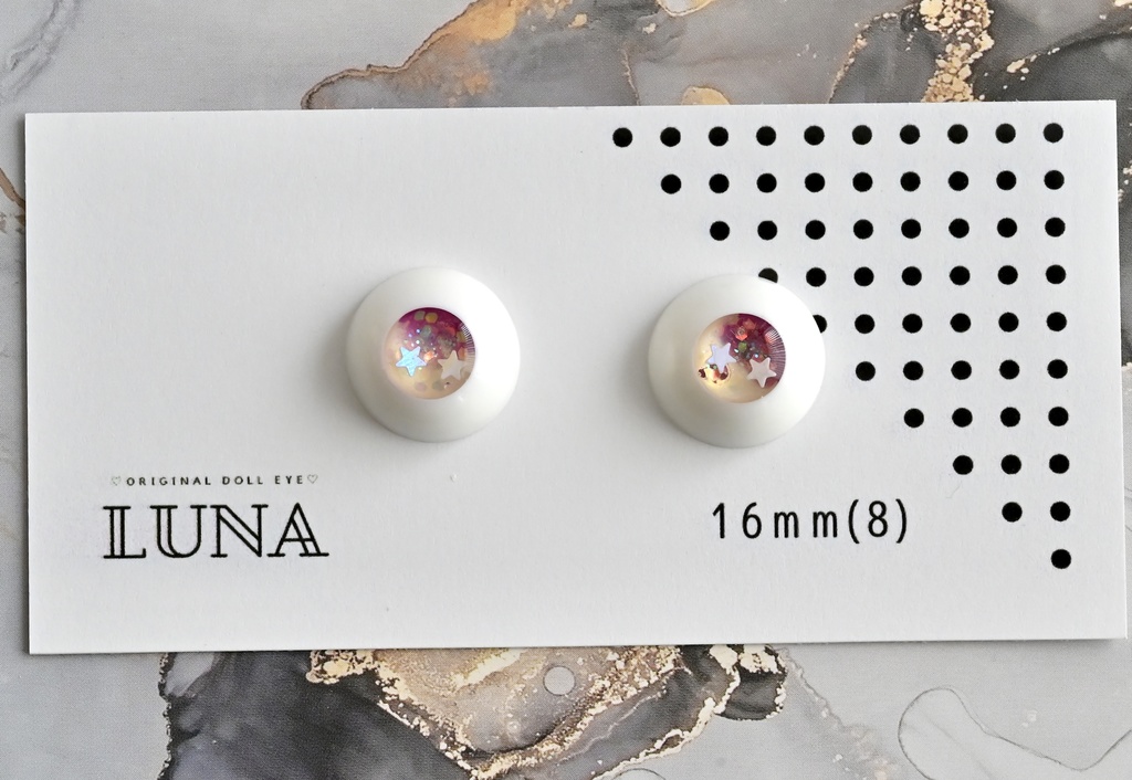レジンアイ16mm(8)きらきら No.147