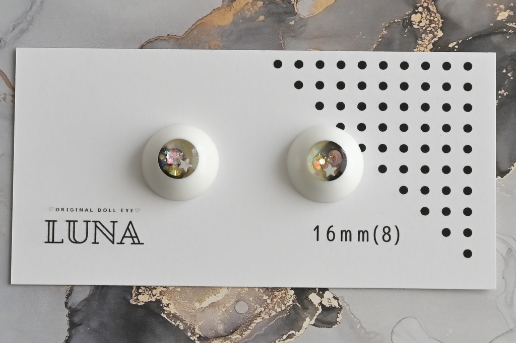 レジンアイ16mm(8)きらきら No.150