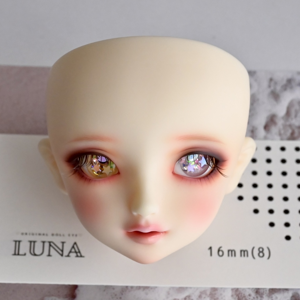レジンアイ16mm(8)オッドアイ　No.126