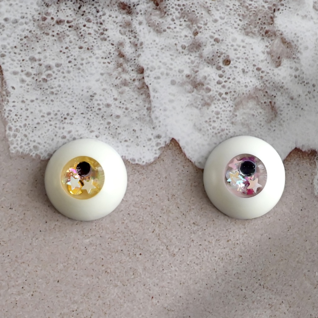 レジンアイ16mm(8)オッドアイ No.126