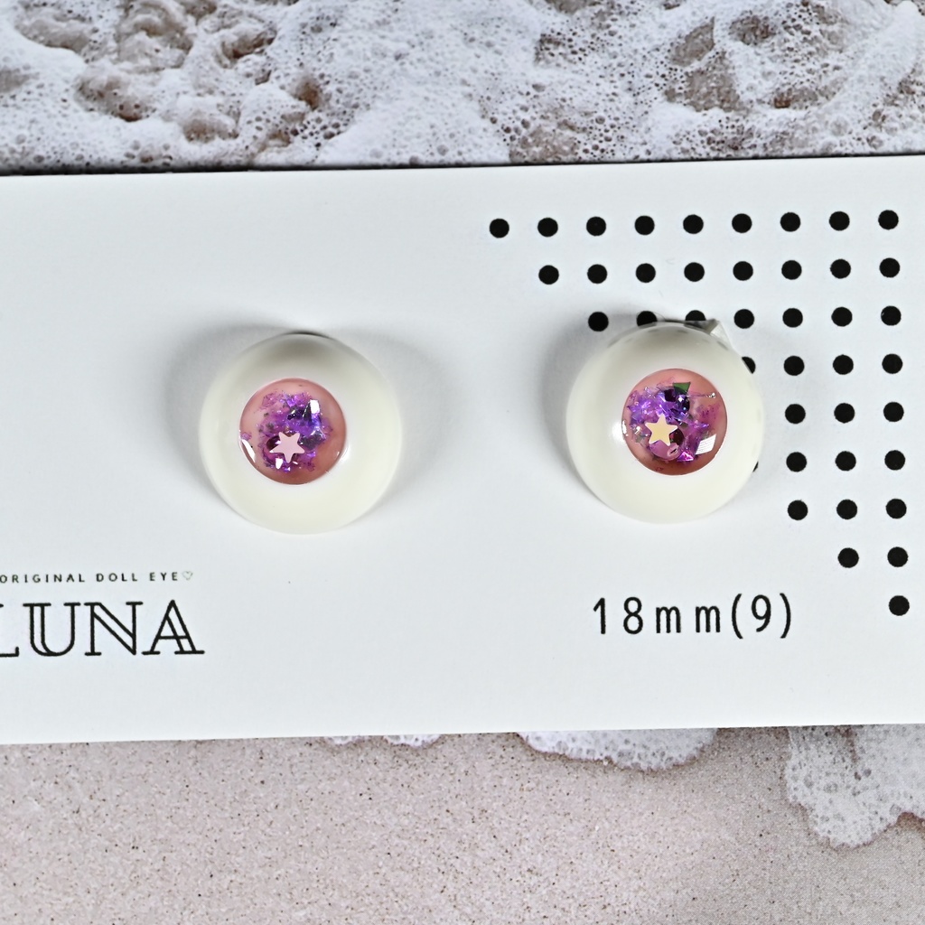 レジンアイ18mm(9)きらきら No.172