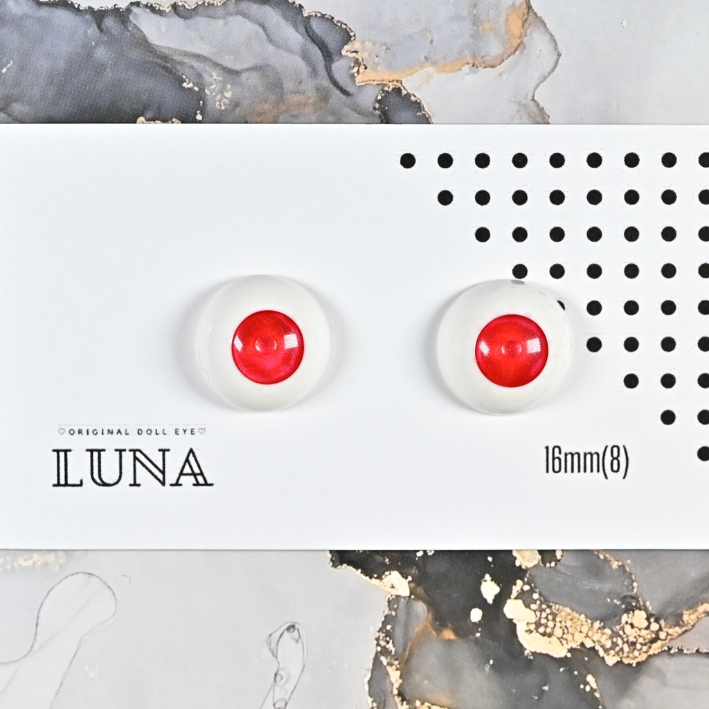 レジンアイ 16mm(8) うさぎのめ No.155